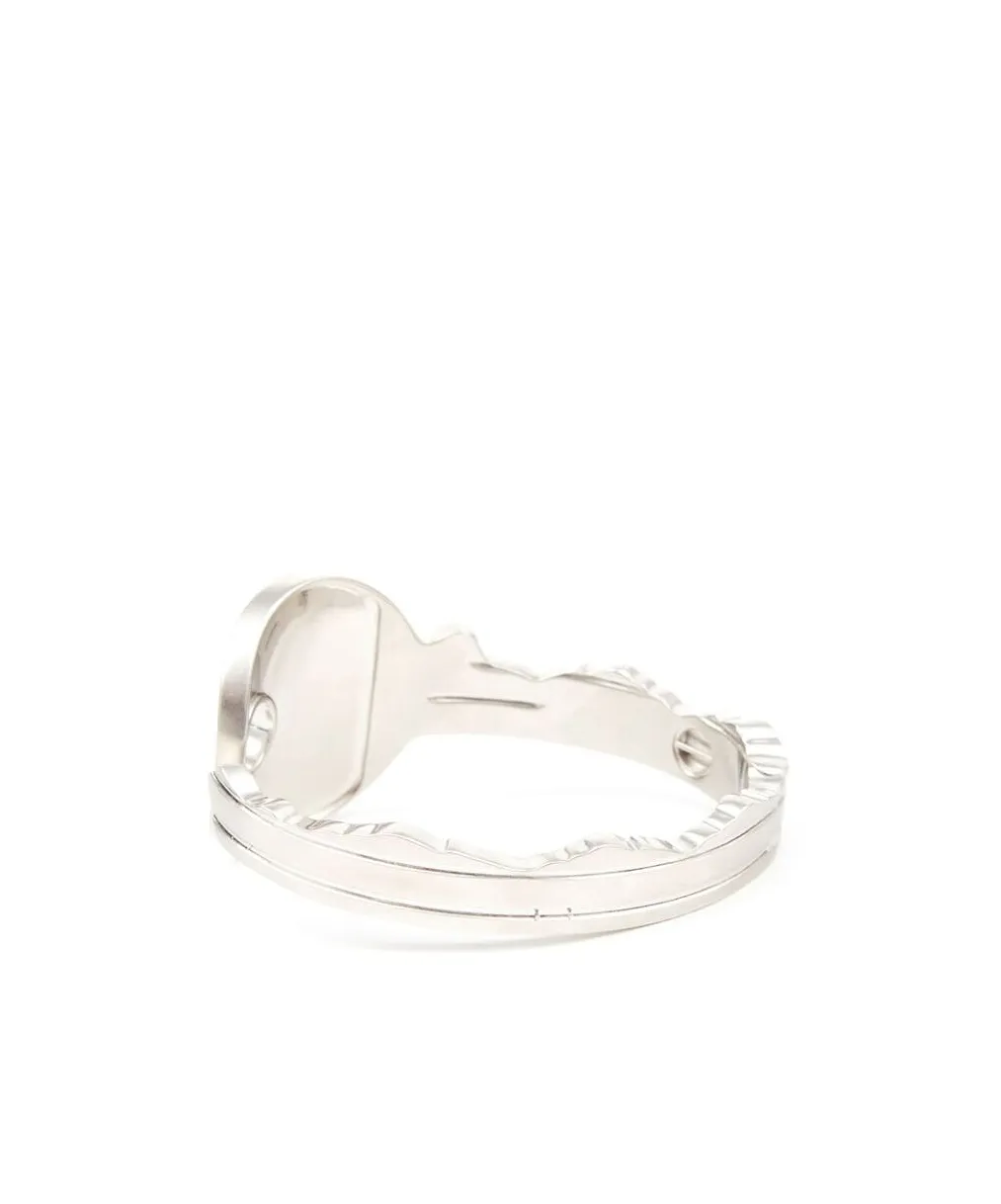 Mm6 Maison Margiela Logo Engraved Bracelet