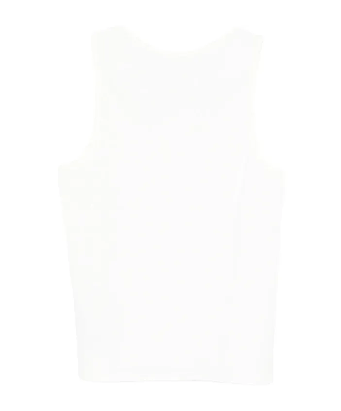Mm6 Maison Margiela Logo-Patch Tank Top