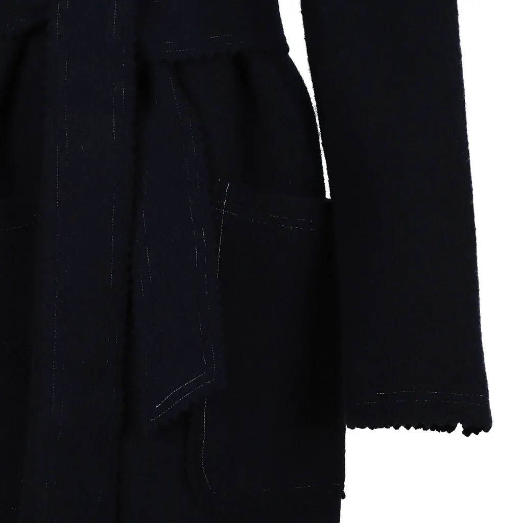 Max Mara Belted Notch-Lapel Coat