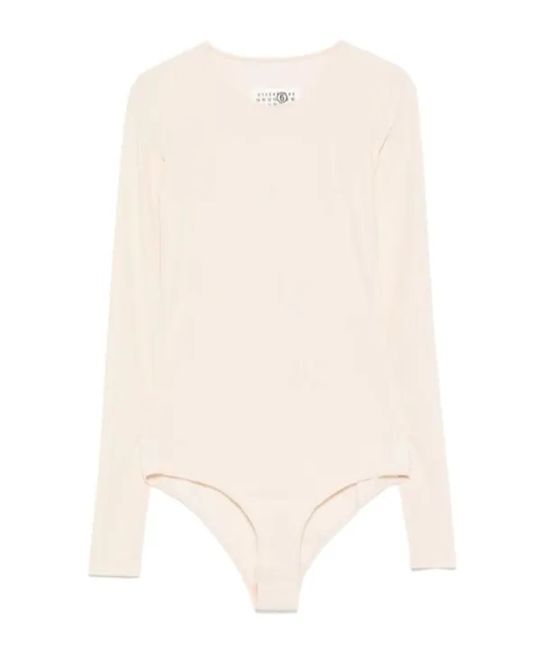 Mm6 Maison Margiela Long-Sleeved Bodysuit