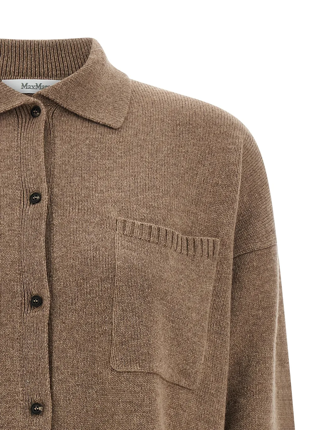 Max Mara Bull Button-Up Knitted Cardigan