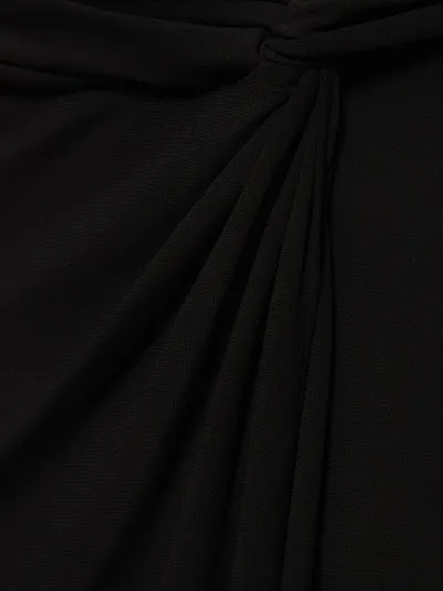 Pleated Mid-Length Skirt