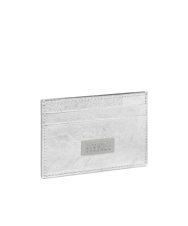 Mm6 Maison Margiela Numeric Leather Card Holder