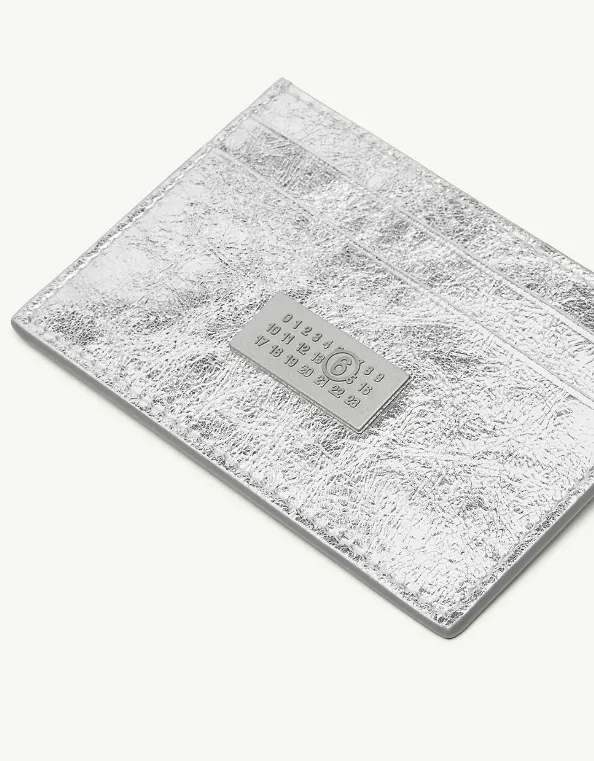Mm6 Maison Margiela Numeric Leather Card Holder