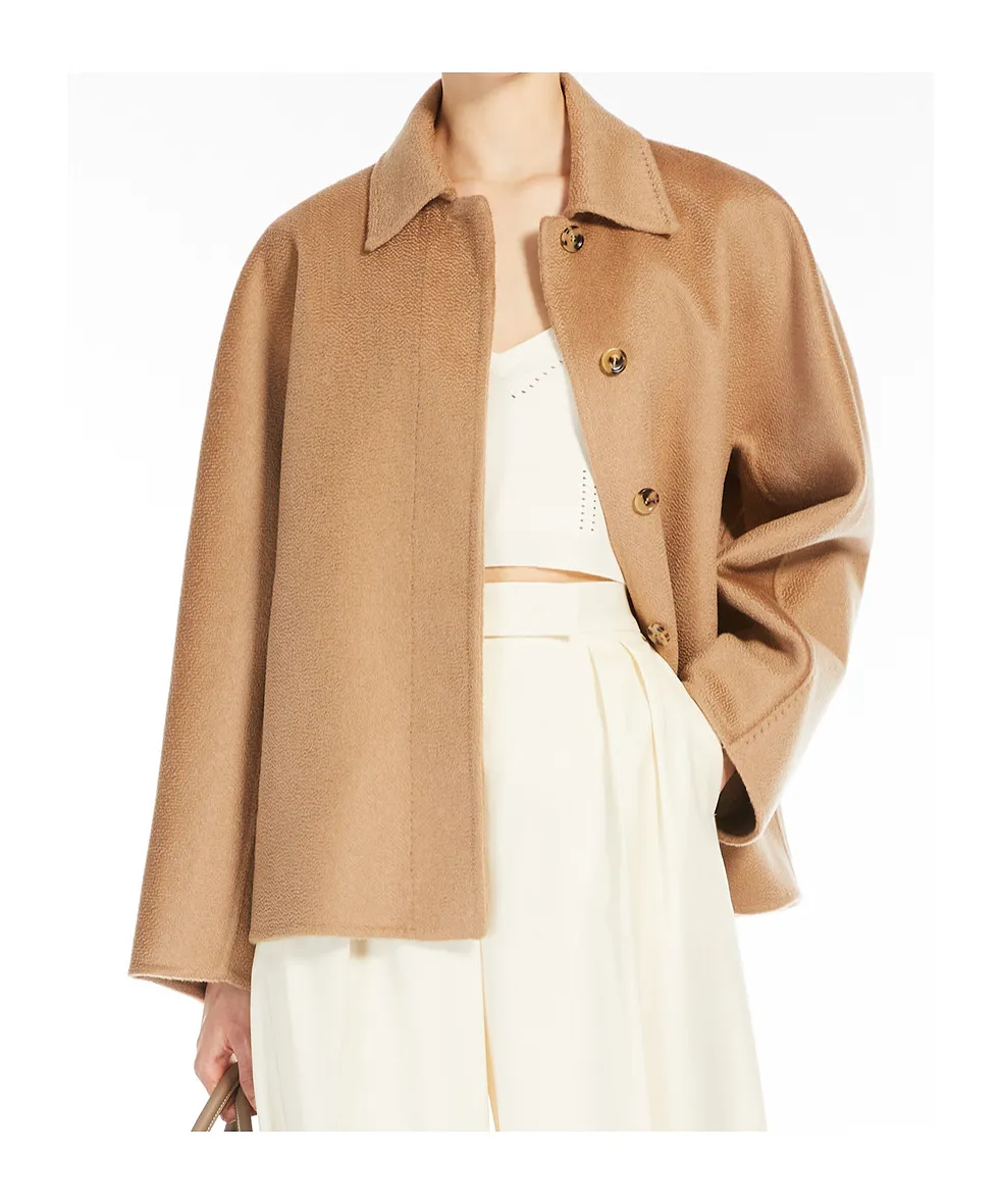 Max Mara Collared Long-Sleeved Coat
