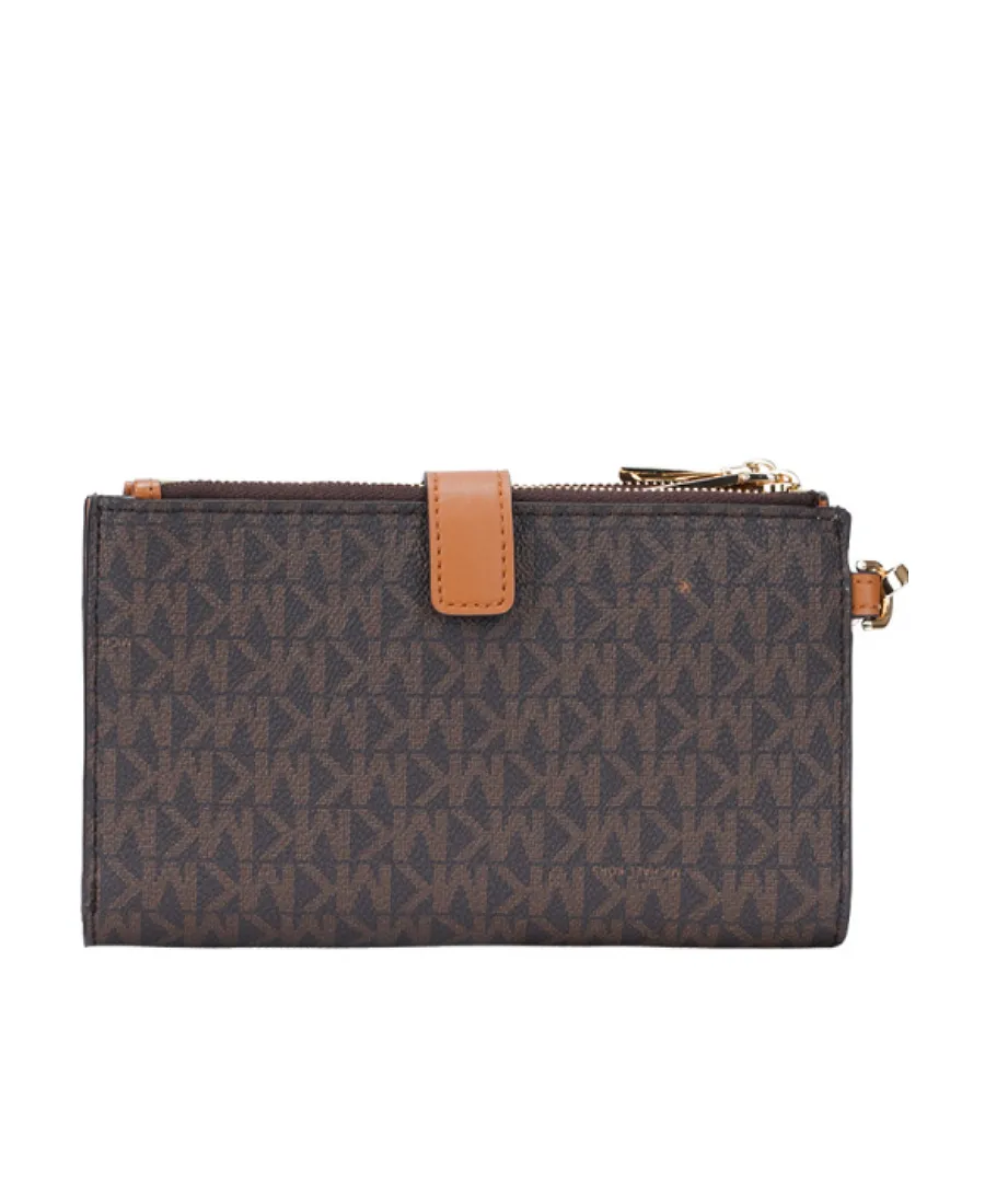 Printed Canvas Wallet