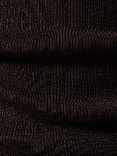 Round-Neck Knitted Jumpsuit