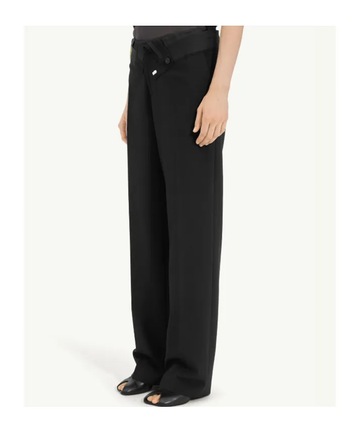 Mm6 Maison Margiela Reverse Waistband Trousers