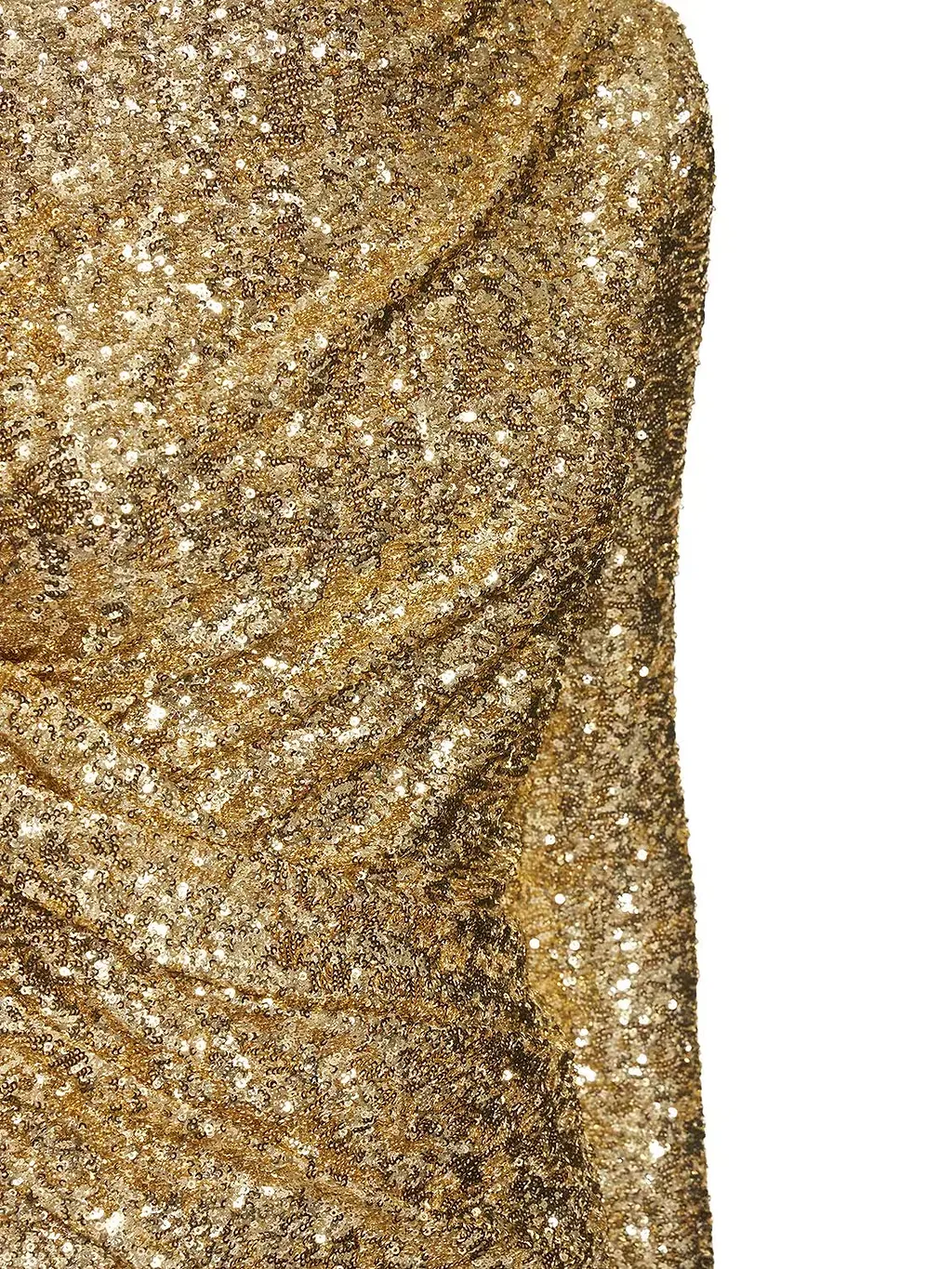 Sequined Pendant Mid-Length Dress