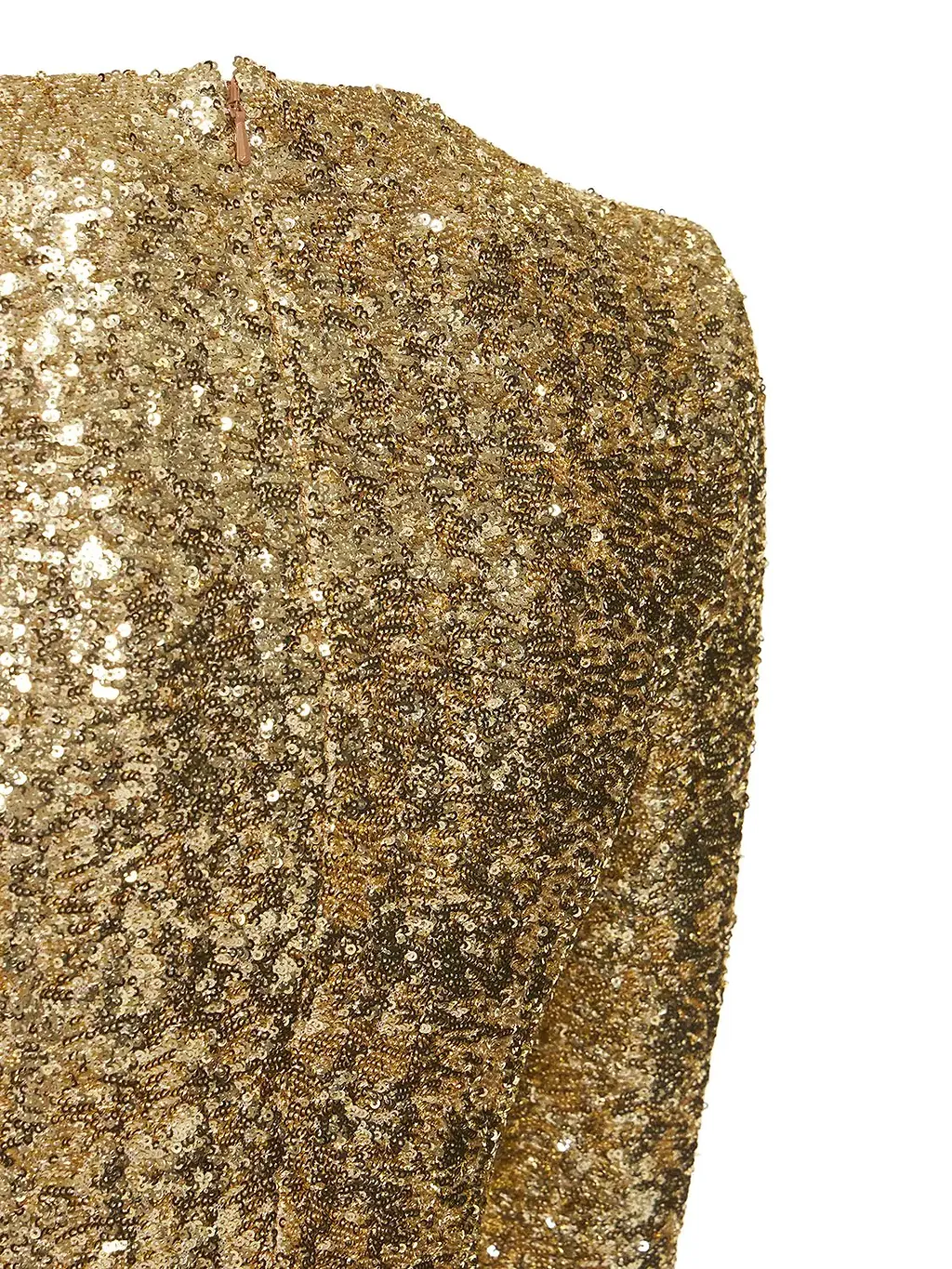 Sequined Pendant Mid-Length Dress