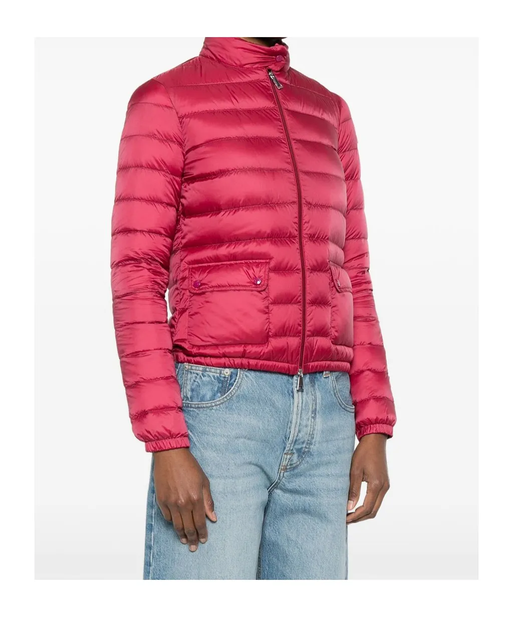Moncler Lans Zip-Up Short Padded Jacket