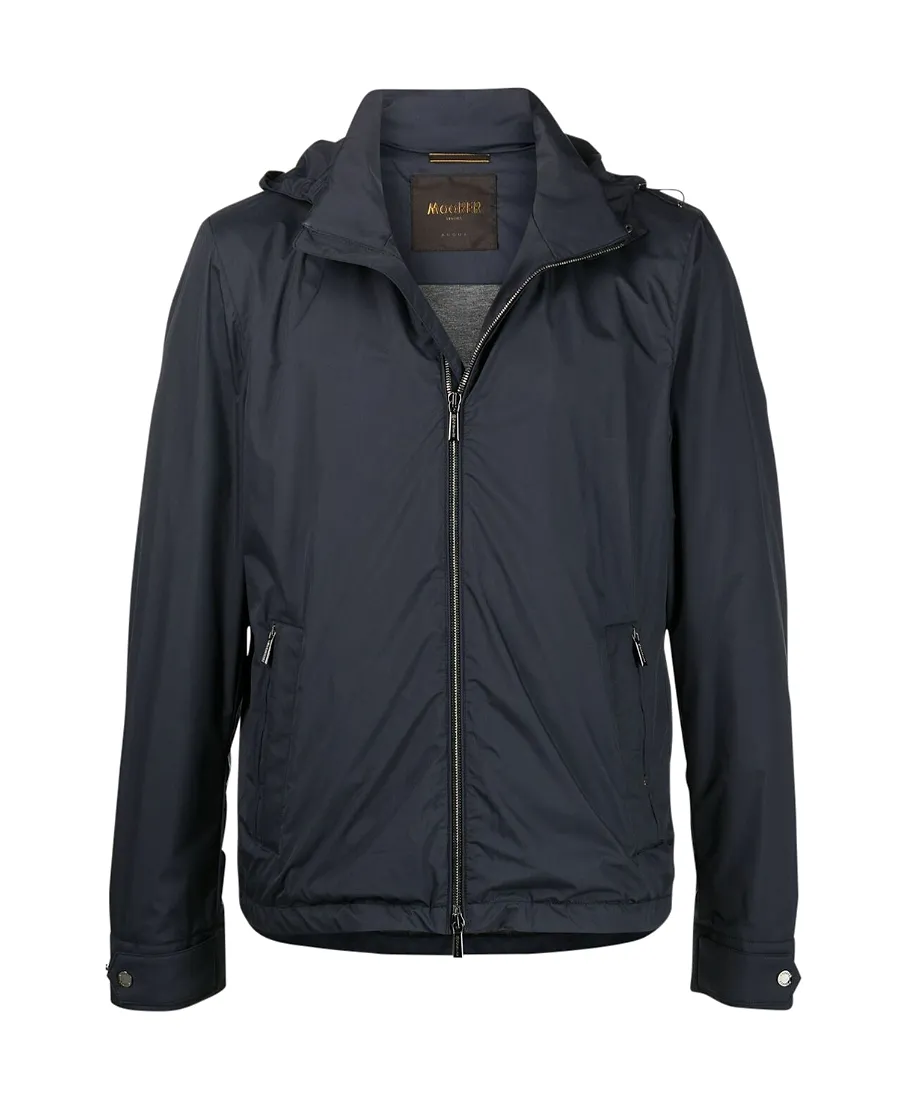 Long-Sleeved Hooded Jacket