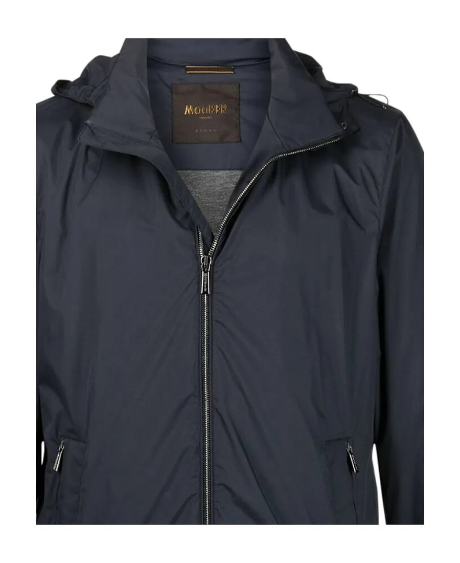 Long-Sleeved Hooded Jacket