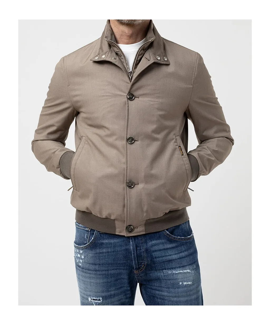 Moorer Bernie Pum Bomber Jacket