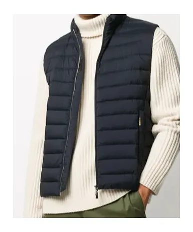 Padded Zippered Vest