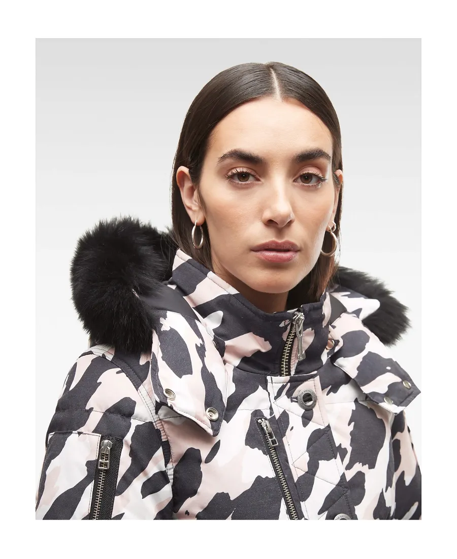 Camouflage Printed Down Jacket