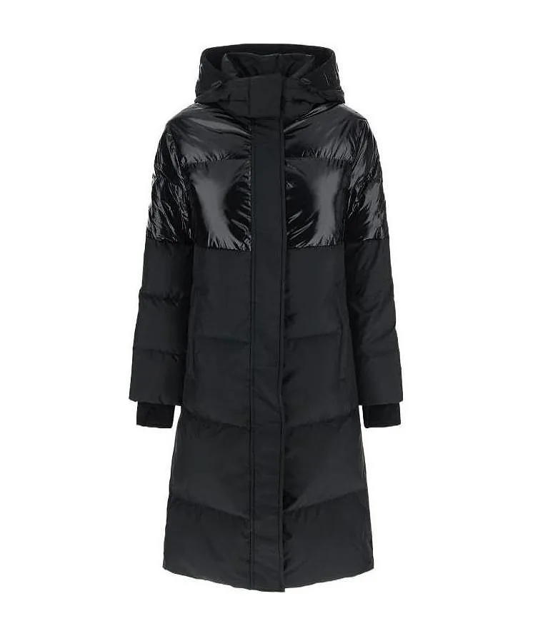 High-Shine Panel Coat
