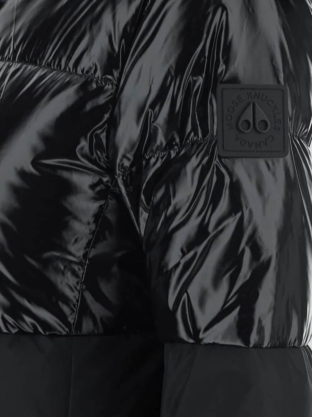High-Shine Panel Coat