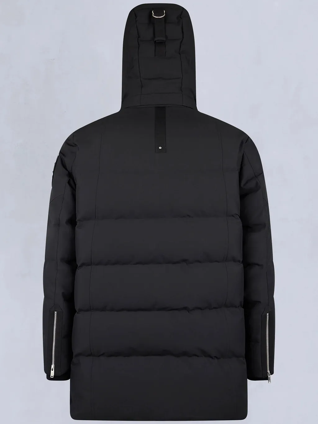 Hooded Zip-Fastening Coat