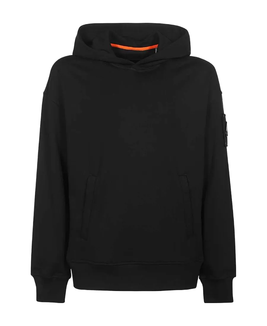 Logo-Patch Cotton Hoodie