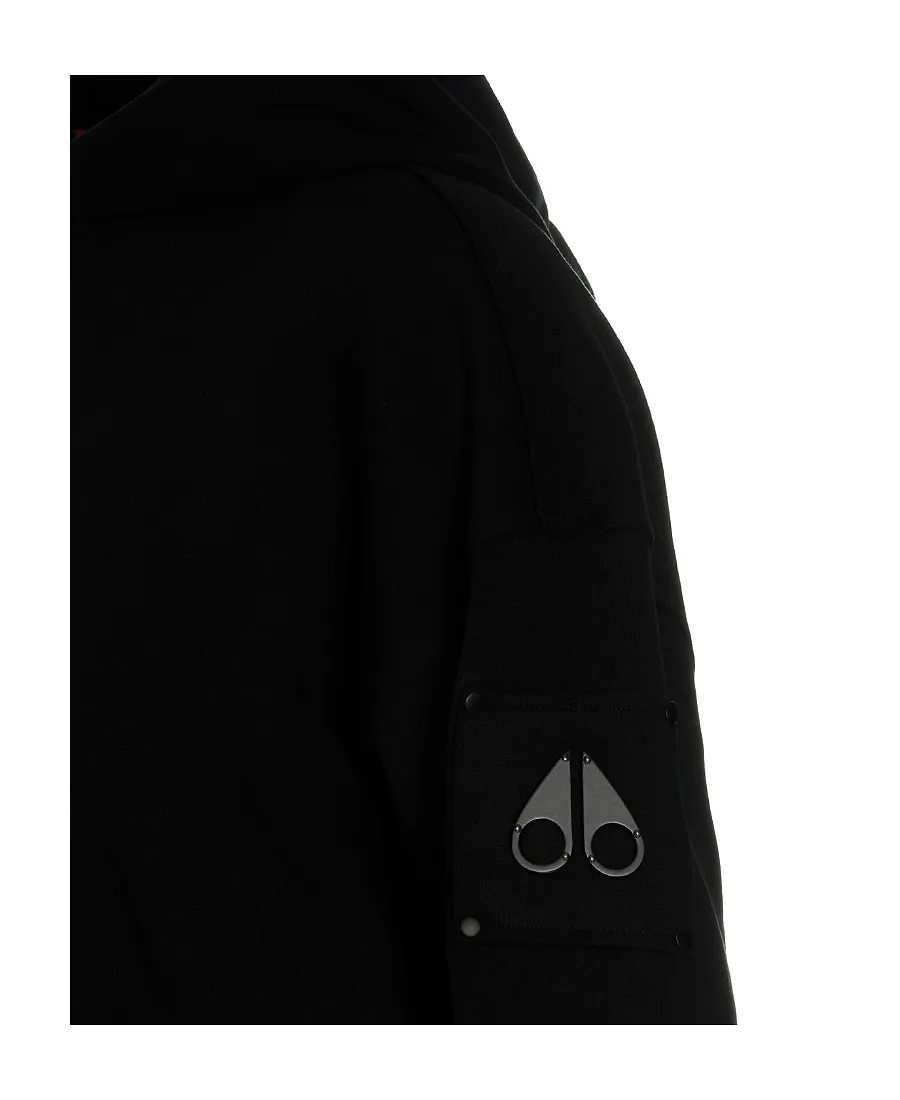 Logo-Patch Cotton Hoodie
