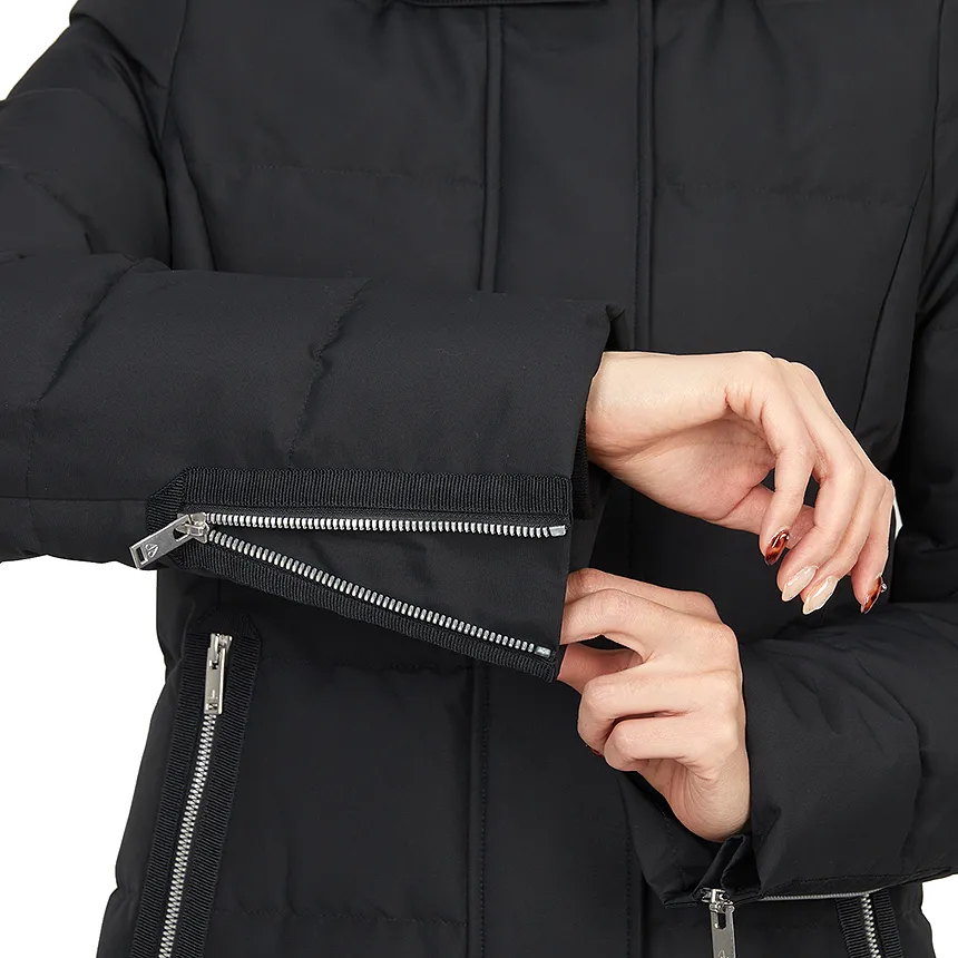 Long-Sleeved Down Jacket