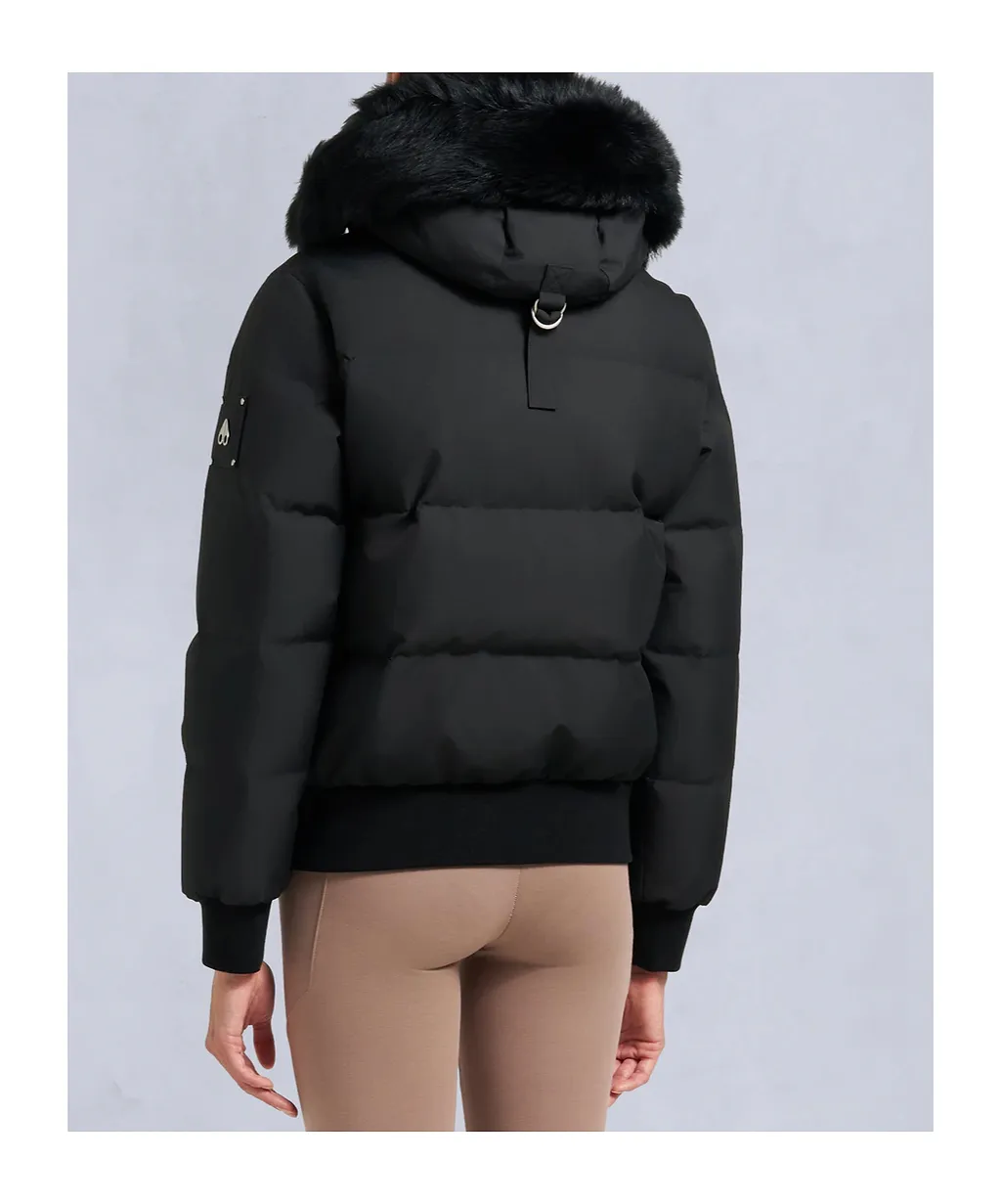 Moose Knuckles Cloud Shearling Bomber Jacket