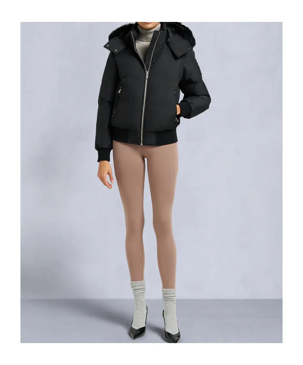 Moose Knuckles Cloud Shearling Bomber Jacket