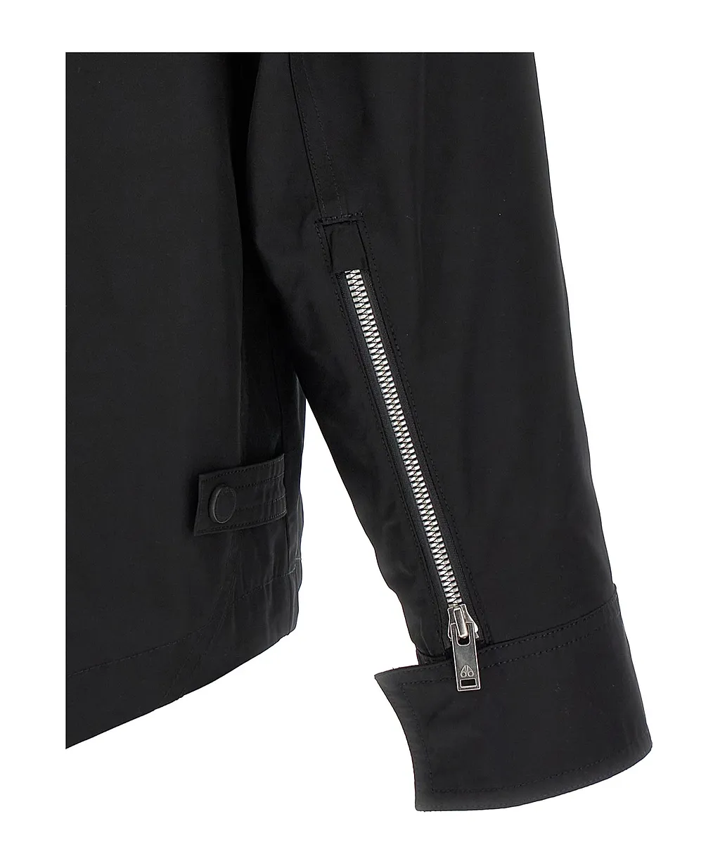 Moose Knuckles Collared Zip-Up Jacket