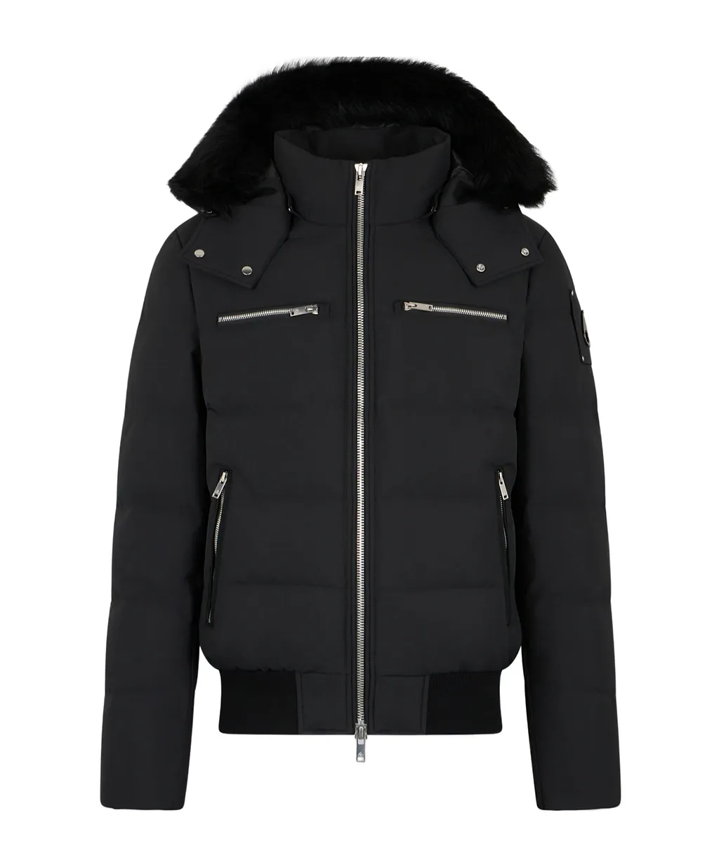 Moose Knuckles Cloud Shearing Bomber Jacket