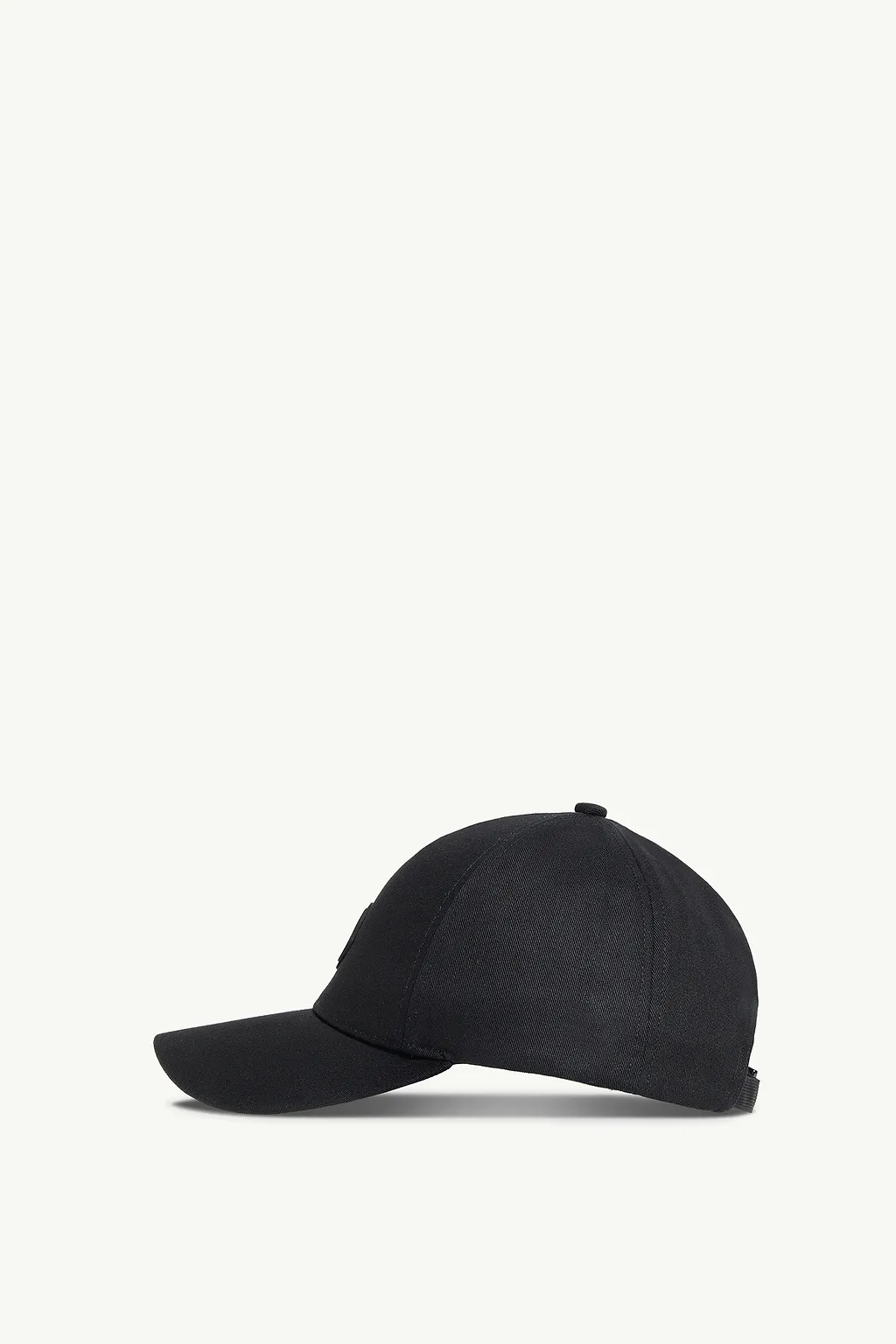 Moncler Logo Patch Curved Peak Baseball Cap