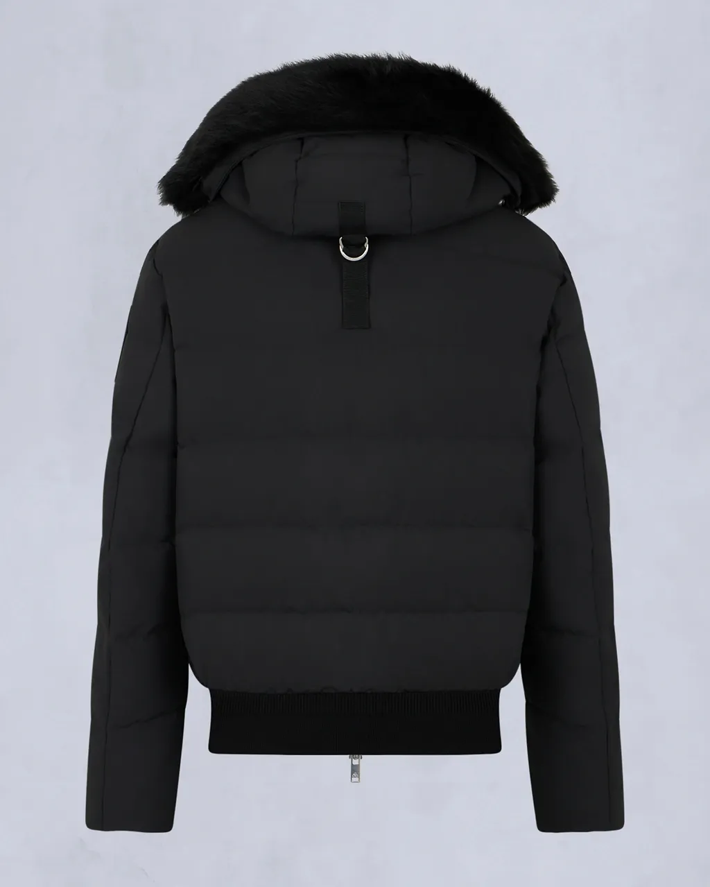 Moose Knuckles Cloud Shearing Bomber Jacket