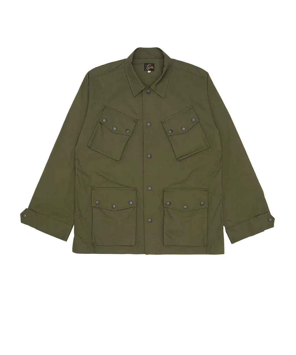 Jungle Fatigue Collared Casual Jacket