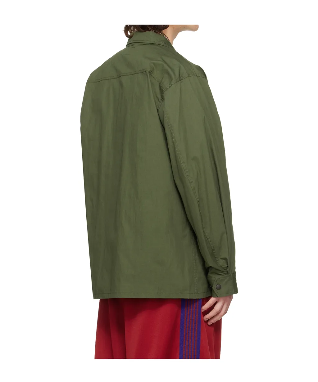 Jungle Fatigue Collared Casual Jacket