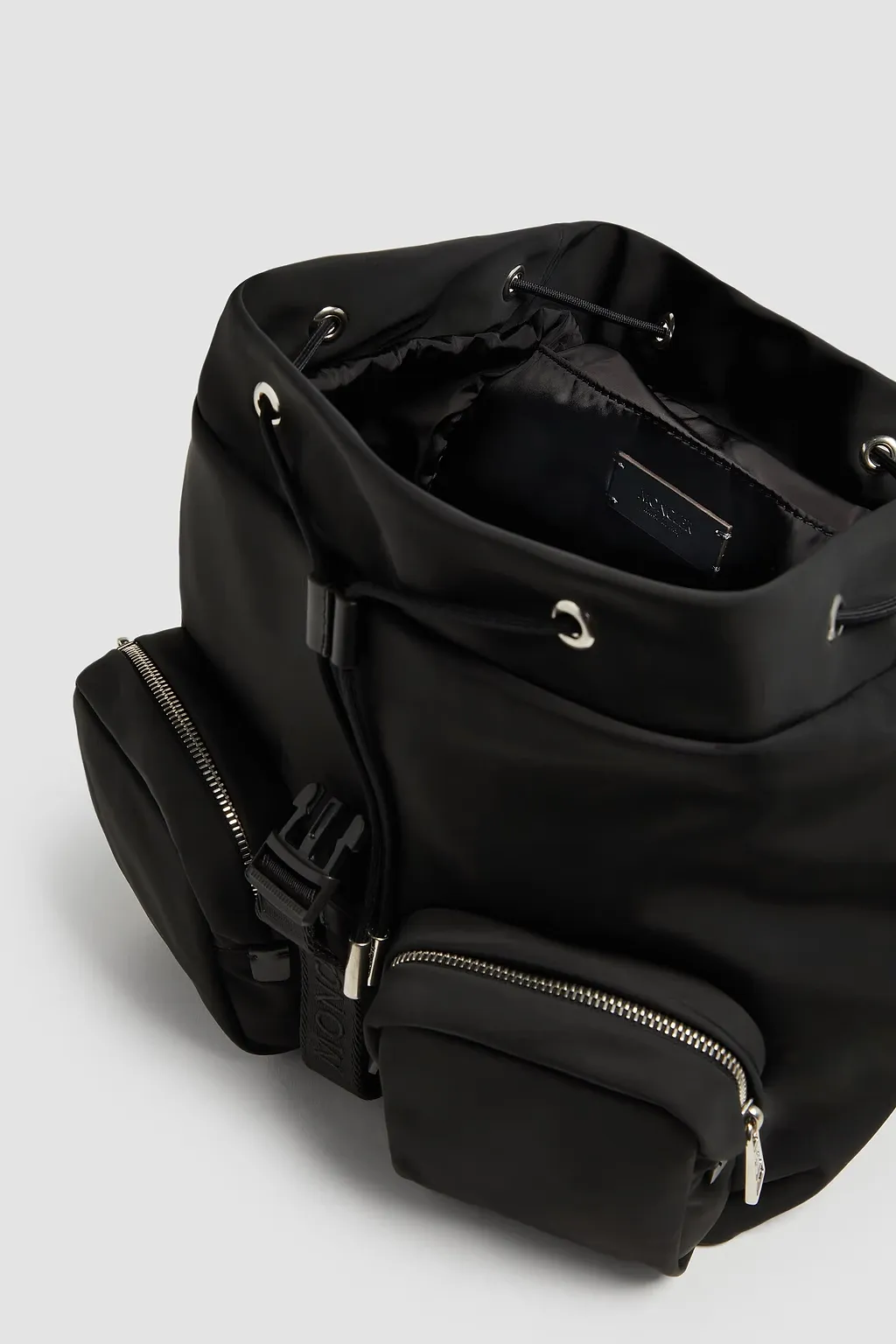 Moncler Logo Patch Pocket Detailed Backpack