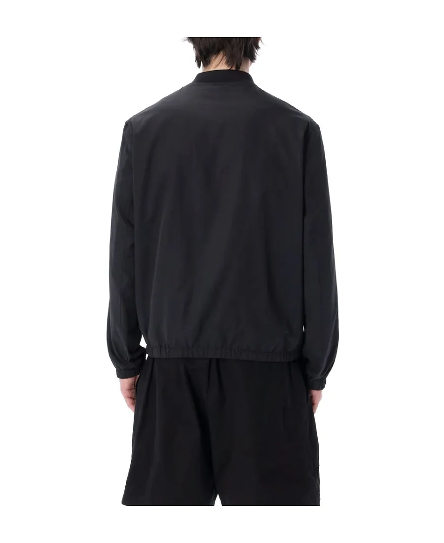 Thunderbolt-Print Bomber Jacket