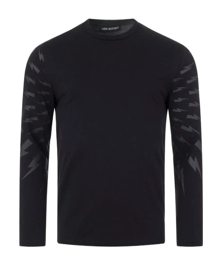 Thunderbolt-Print T-Shirt