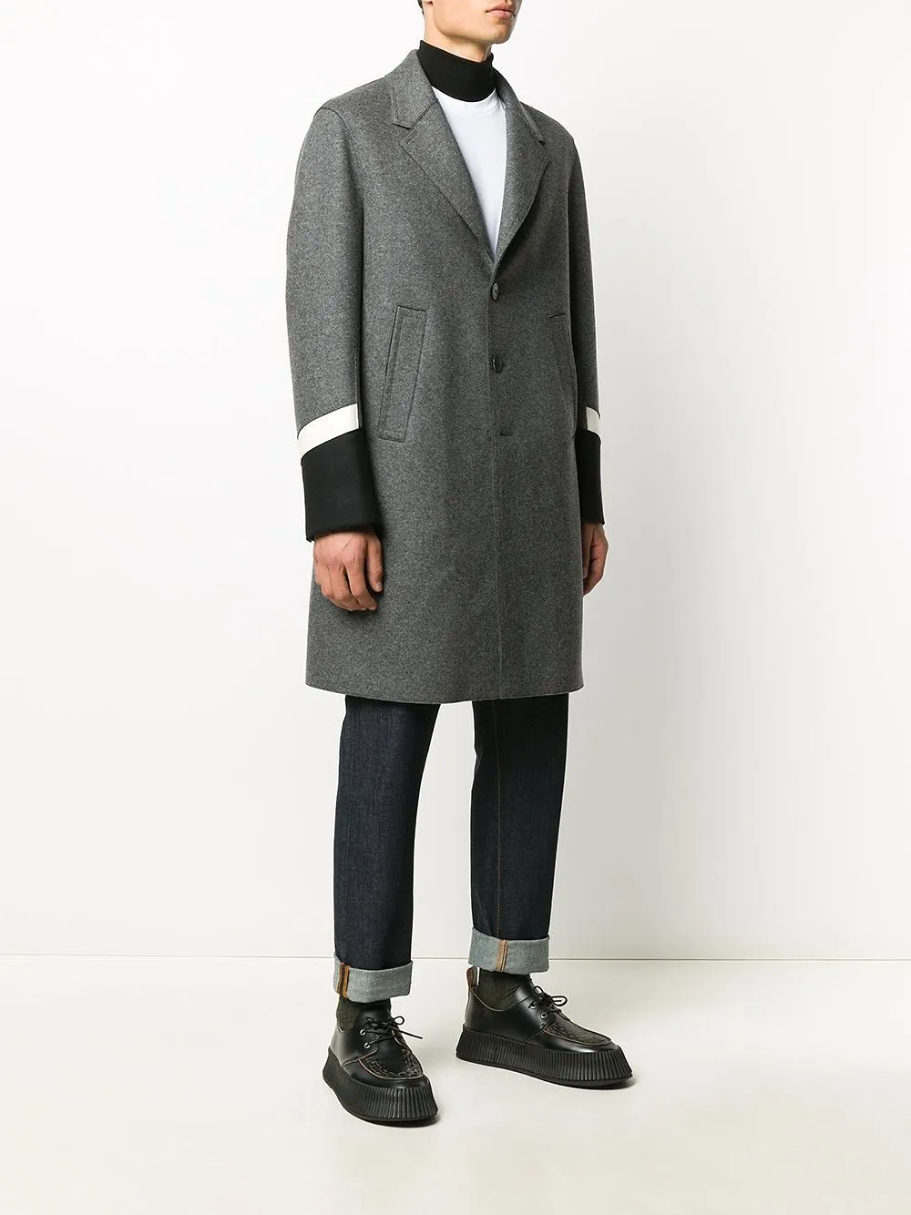 Single-Breasted Coat