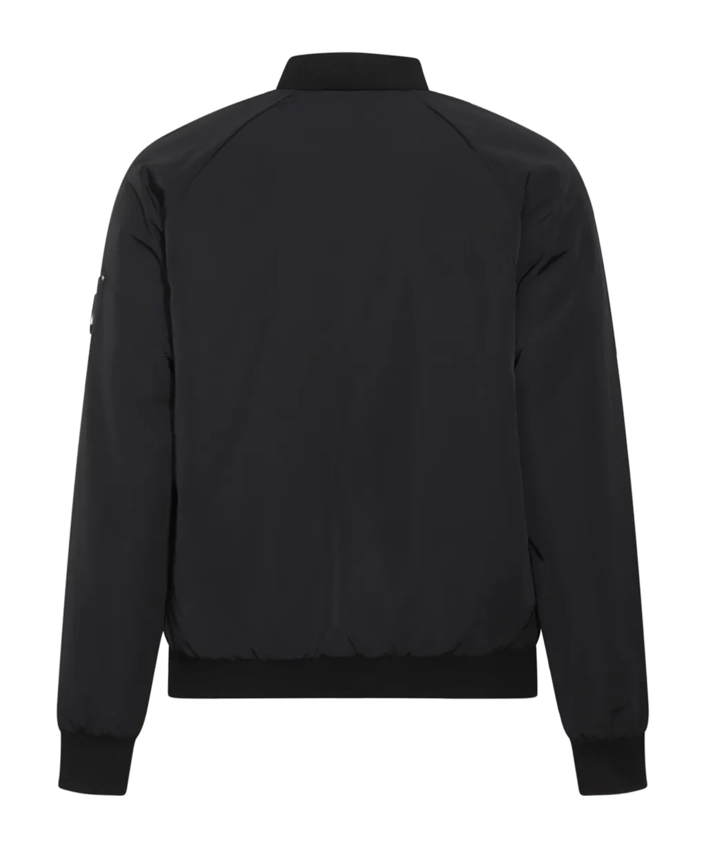 Moose Knuckles Long-Sleeved Zip-Up Bomber Jacket