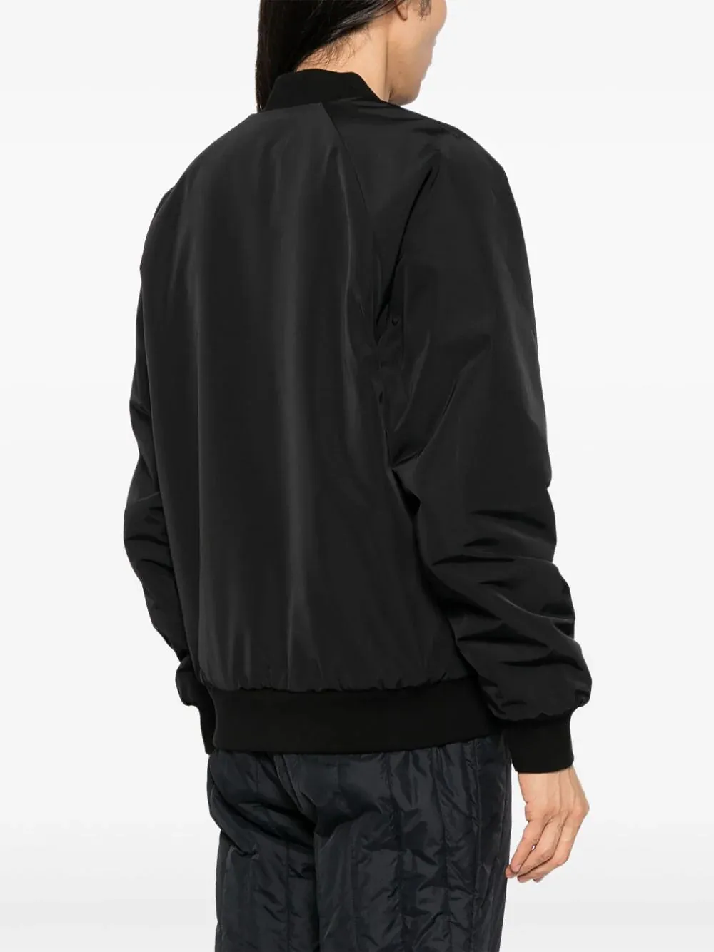 Moose Knuckles Long-Sleeved Zip-Up Bomber Jacket