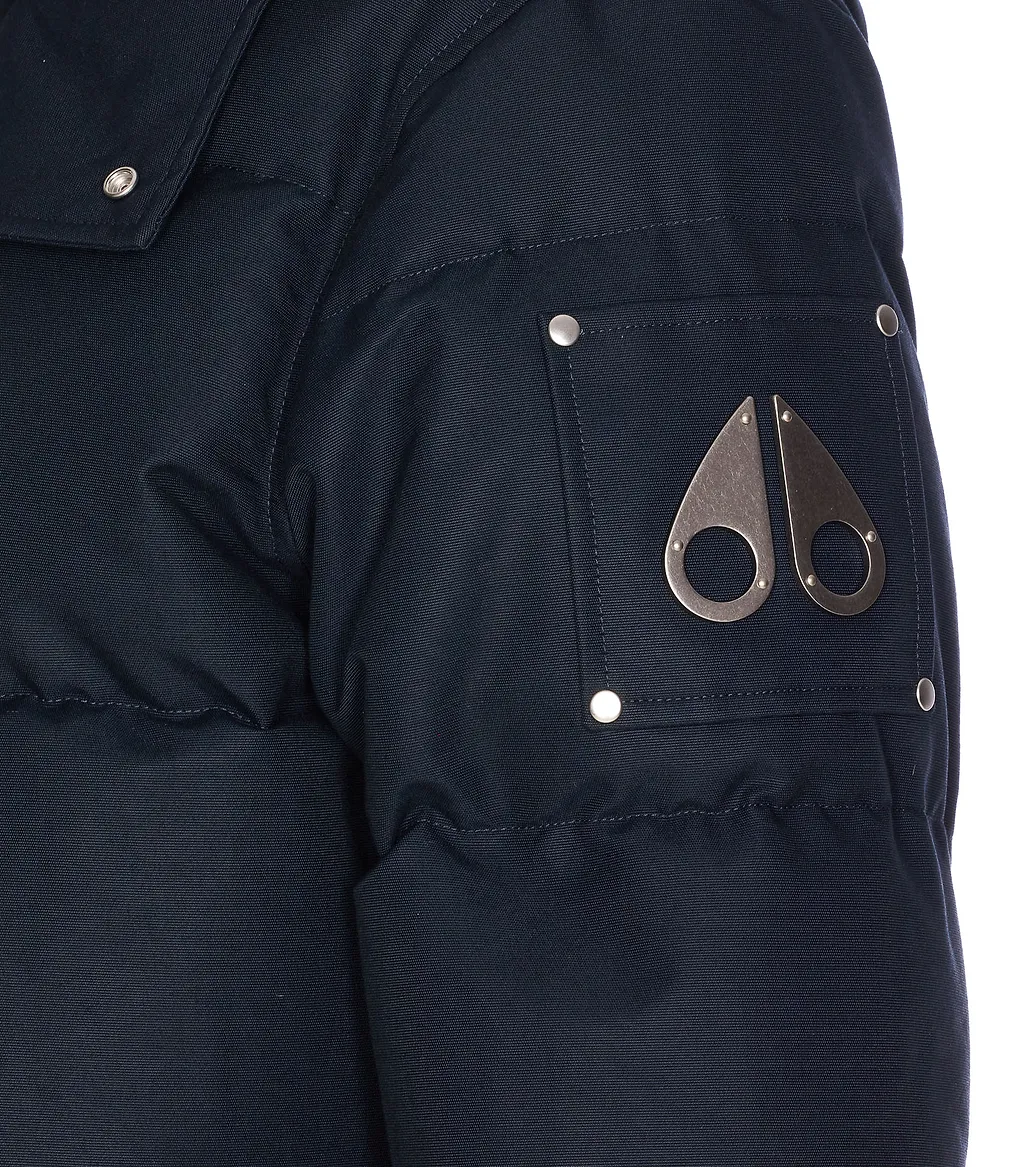 Moose Knuckles Zip Detailed Hooded Coat