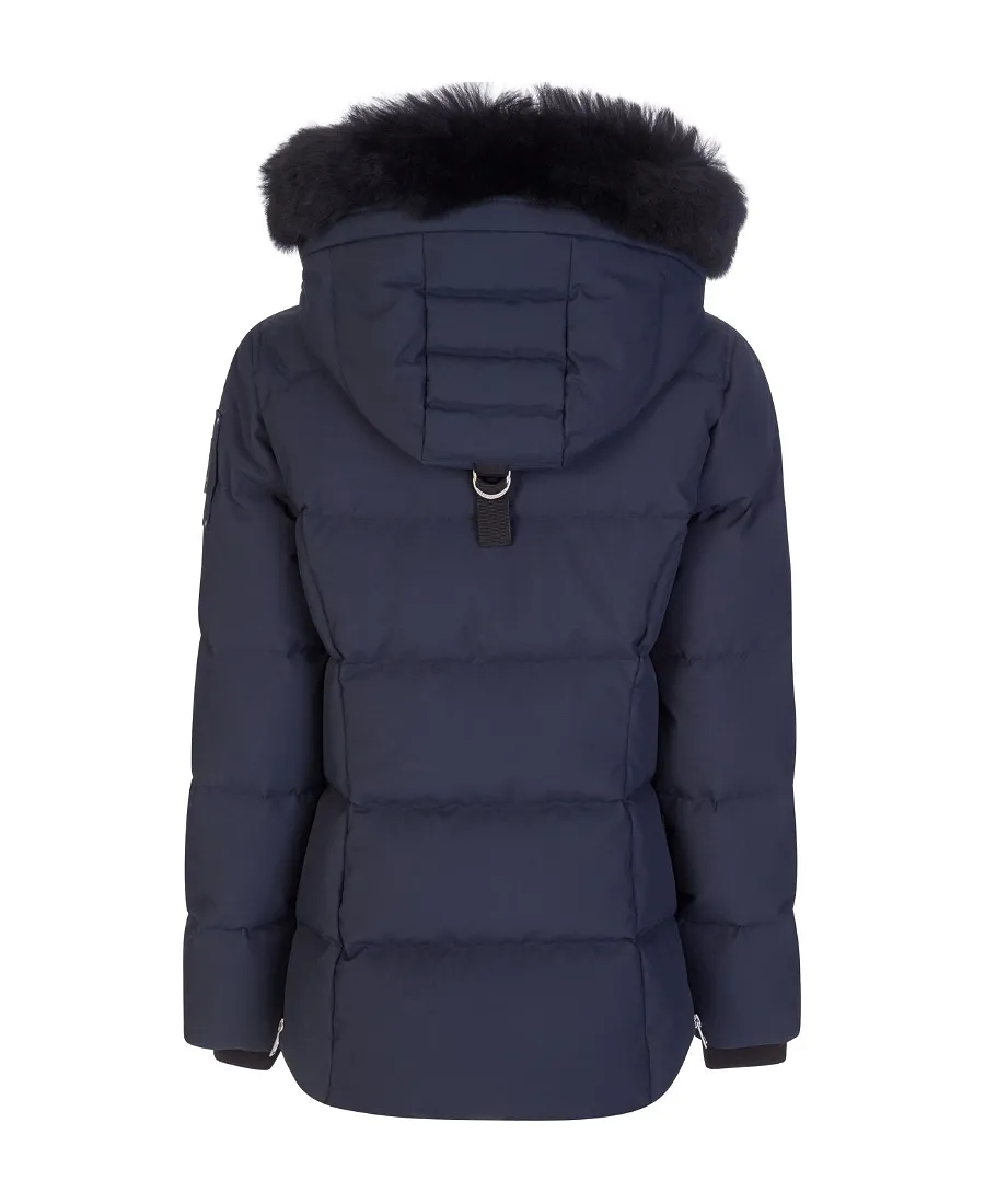 Quilted Hooded Down Jacket