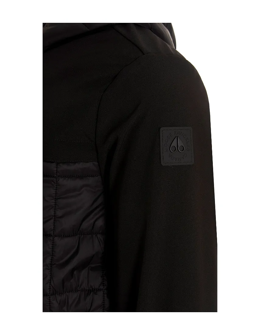Padded Drawstring-Hooded Jacket