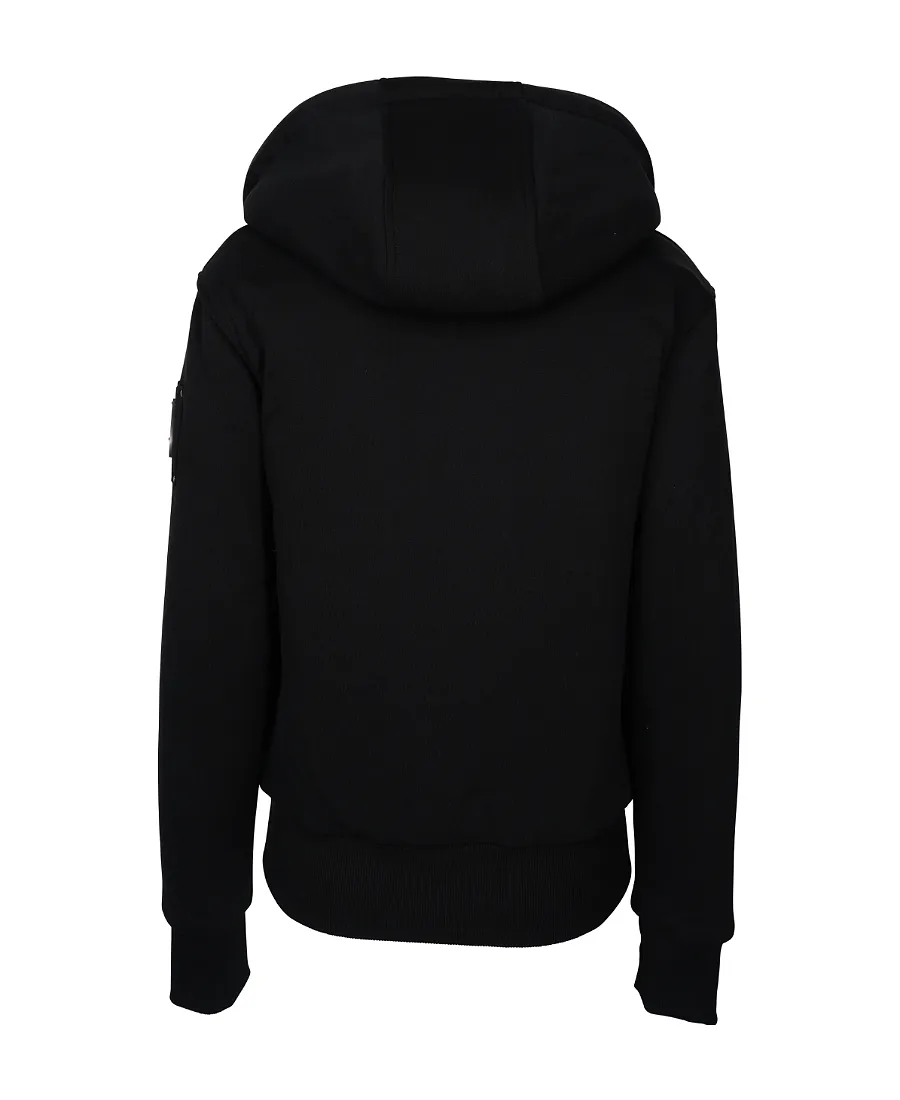 Plaque-Detail Zip-Fastening Jacket