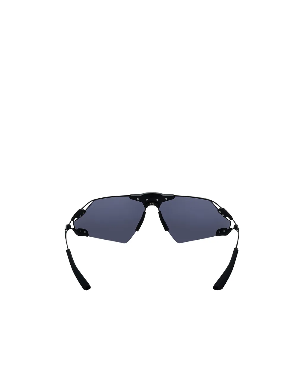 Nike Zeus Edge Polarized Rectangle Frame Sunglasses