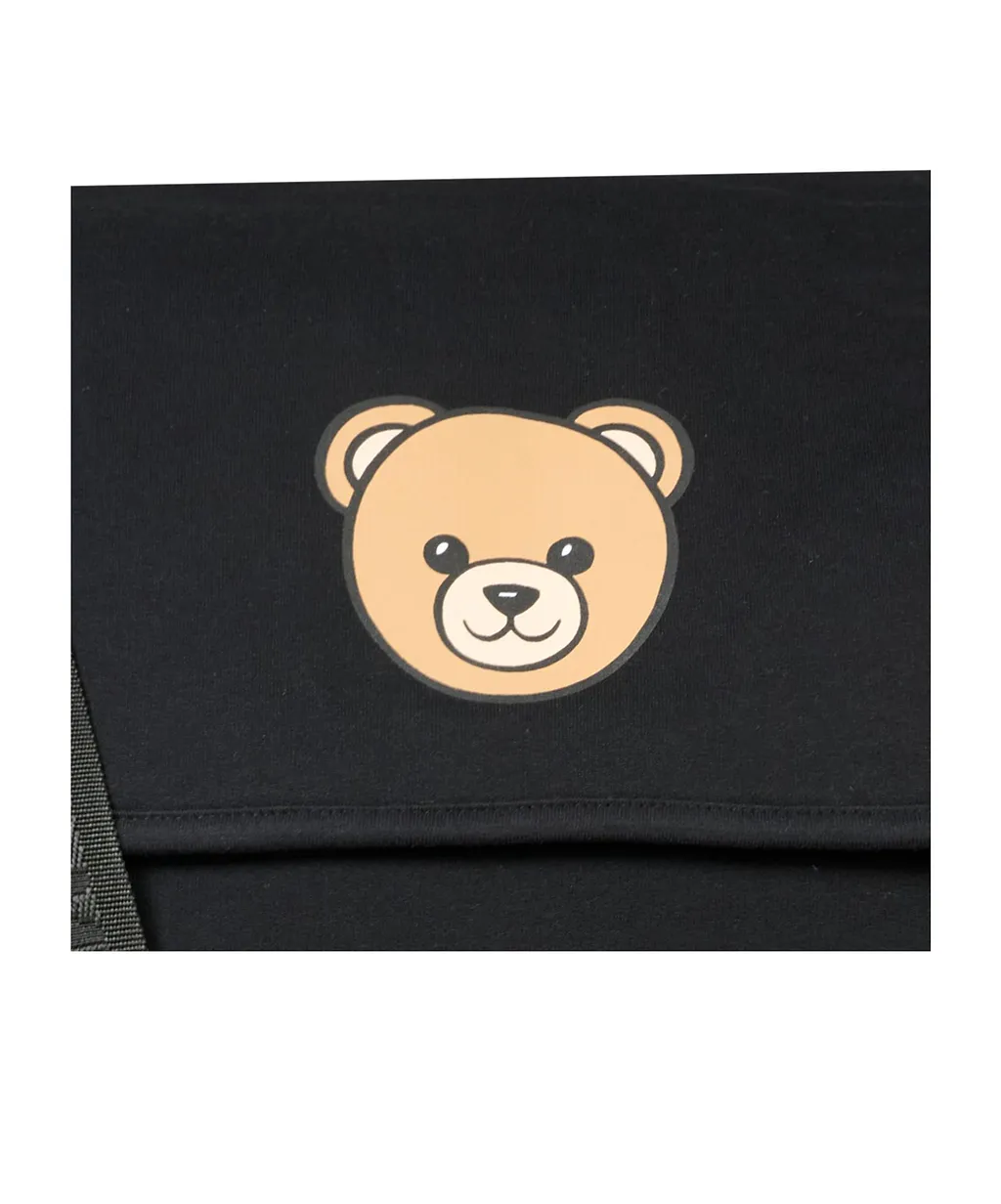 Moschino Kids Logo Printed Foldover Top Changing Bag