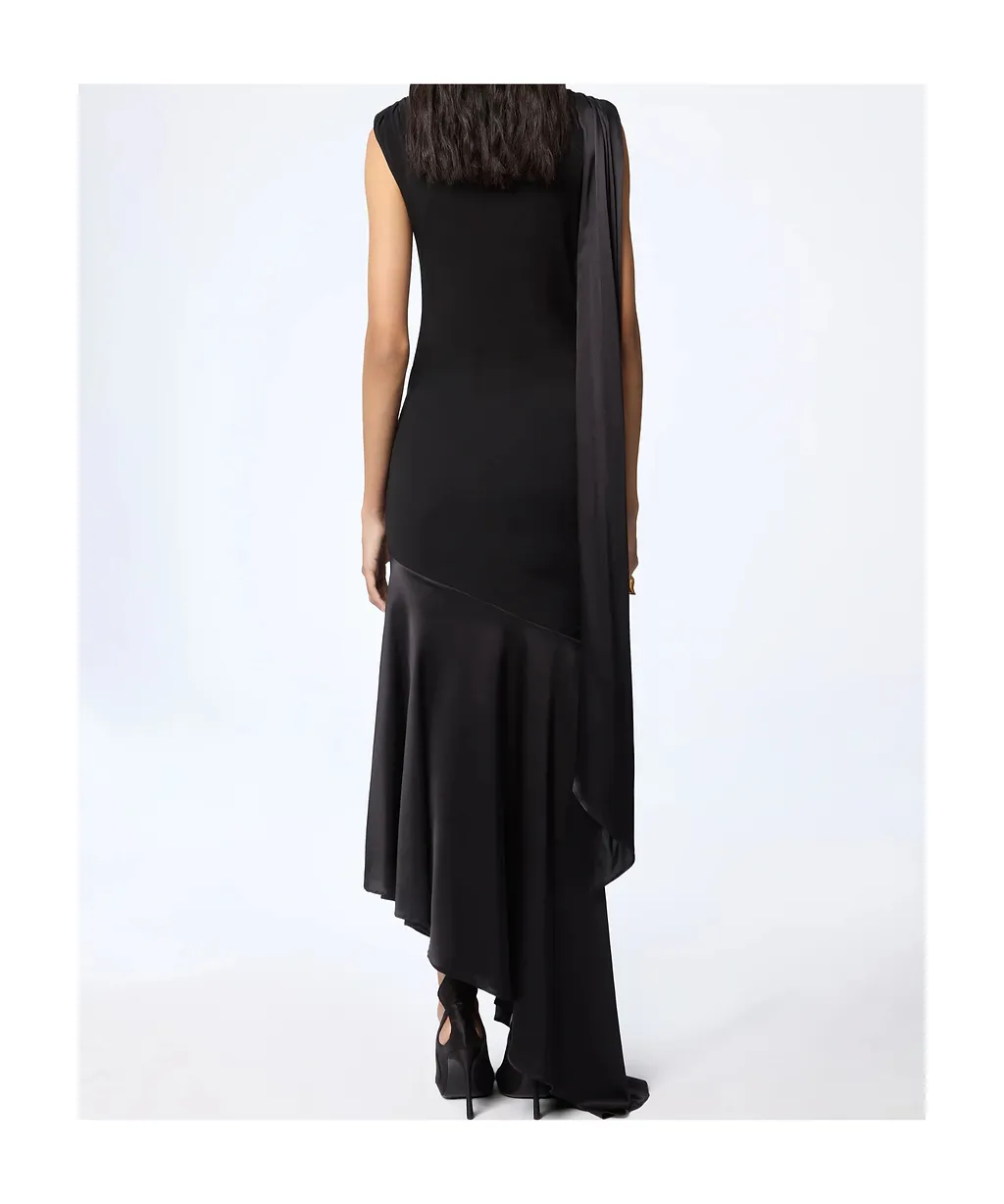 Asymmetrical Midi Dress