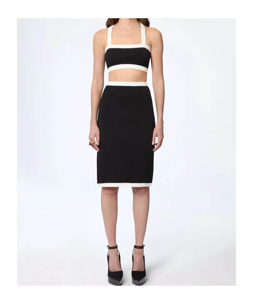 Knit Midi Skirt