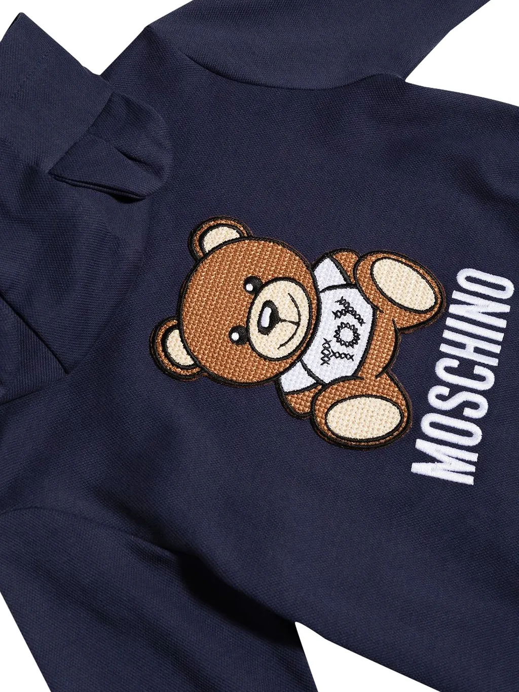 Teddy Bear Motif Two-Piece Tracksuit