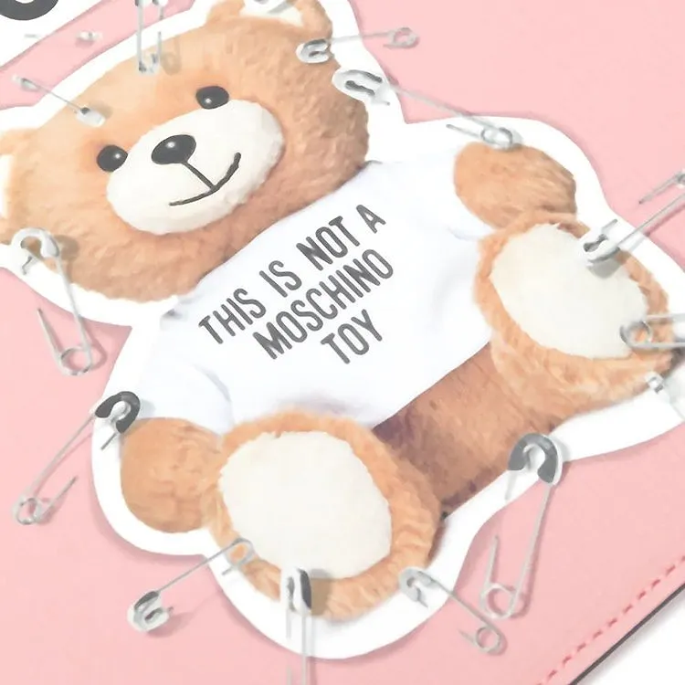 Teddy Bear Pin Pattern Large Clutch